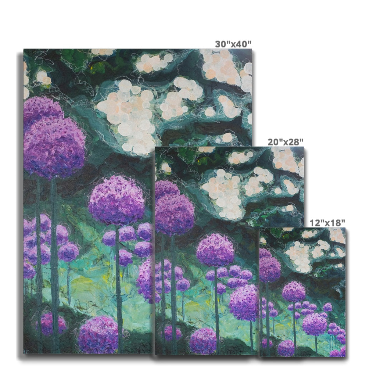 Impressionistic artwork of Karin Frenay