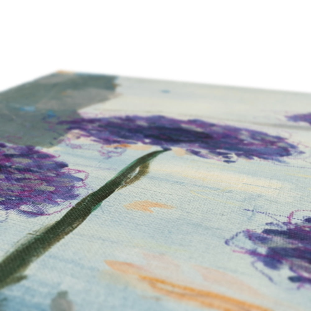 Allium Silver Garden 2 Canvas Print Canvas