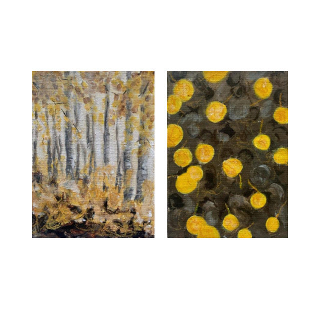 Berken schilderijen Mini