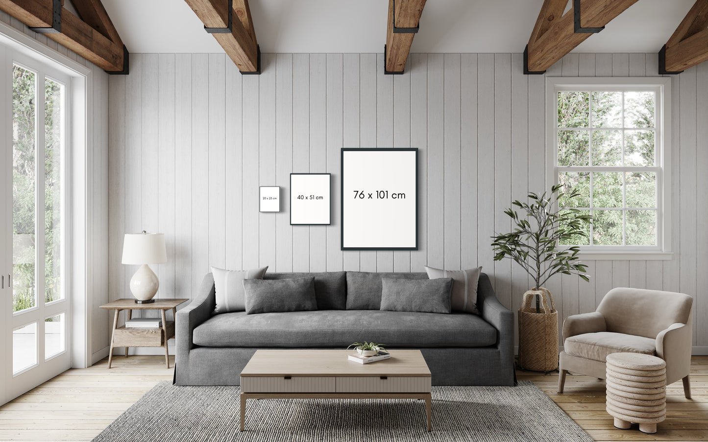 Blue Cloud Canvas Print