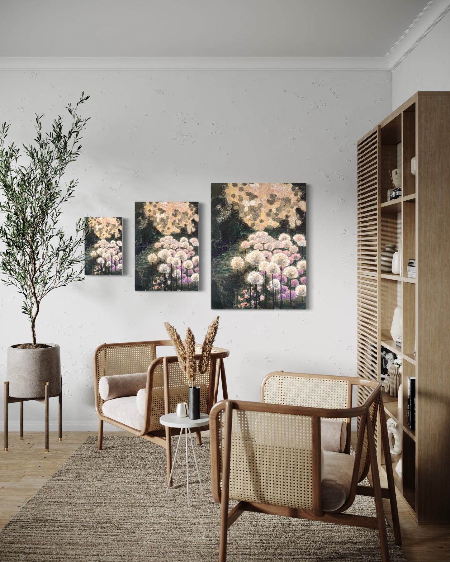 Impressionistic artwork of Karin Frenay