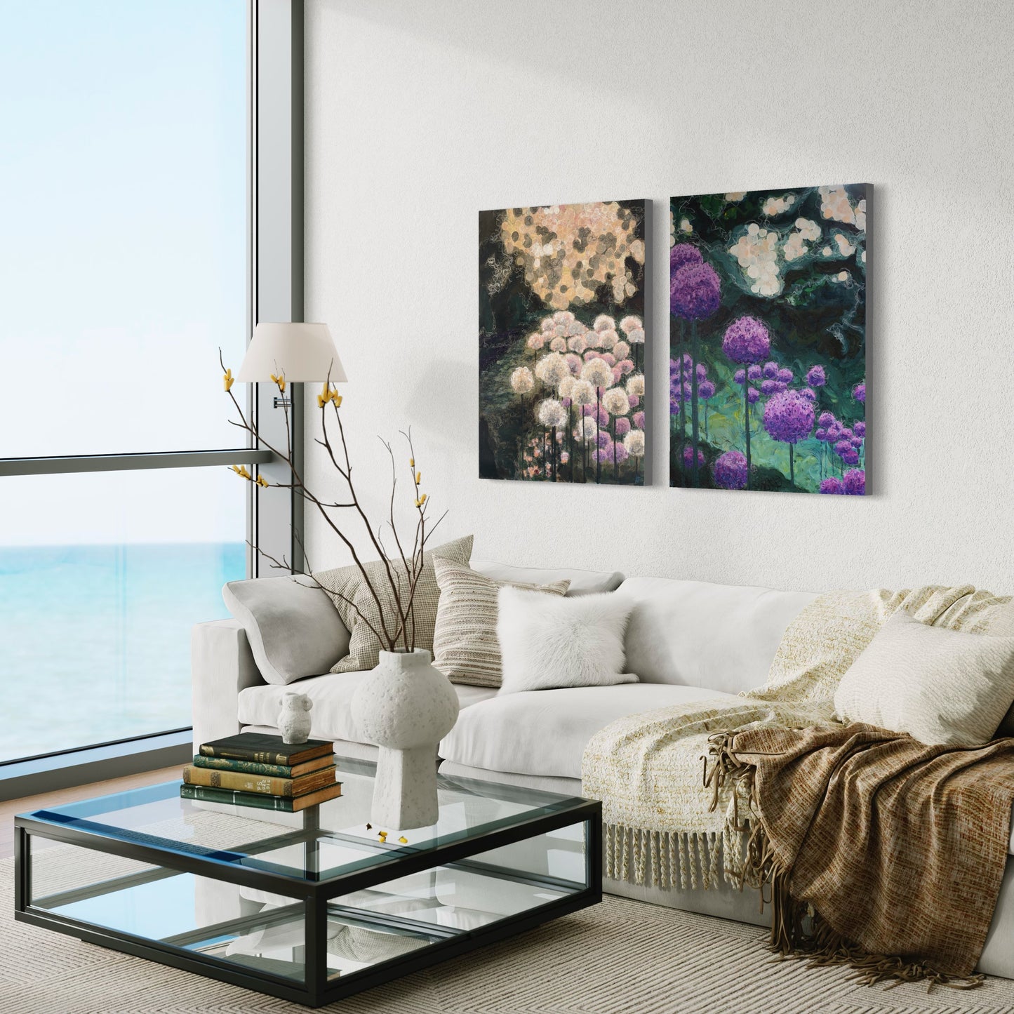 Impressionistic artwork of Karin Frenay