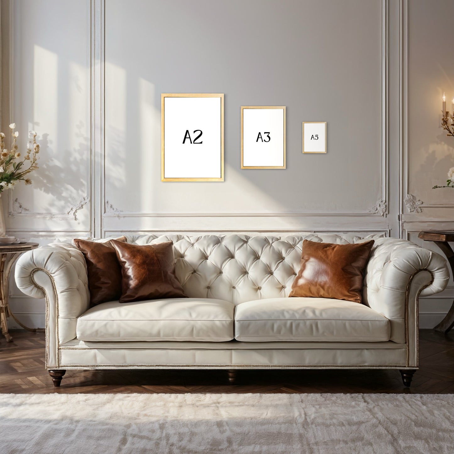 Chateau de Borie Garden Print on Paper