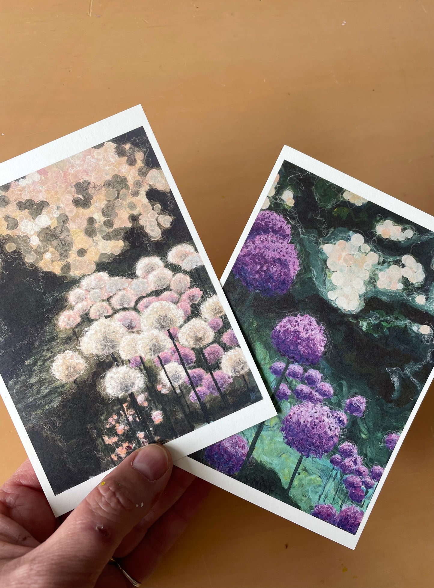 Set of 5 cards