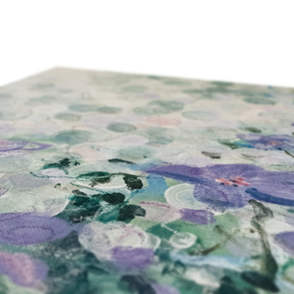 Impressionistic flower painting by Karin Frenay