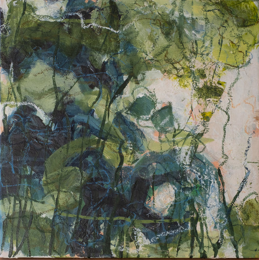 Painting Gardening by Karin Frenay