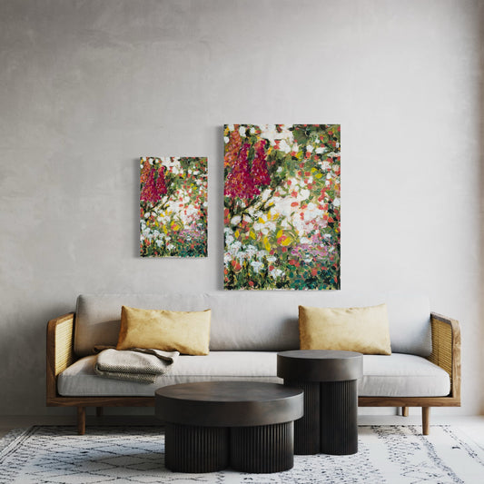 Garden painting by Karin Frenay