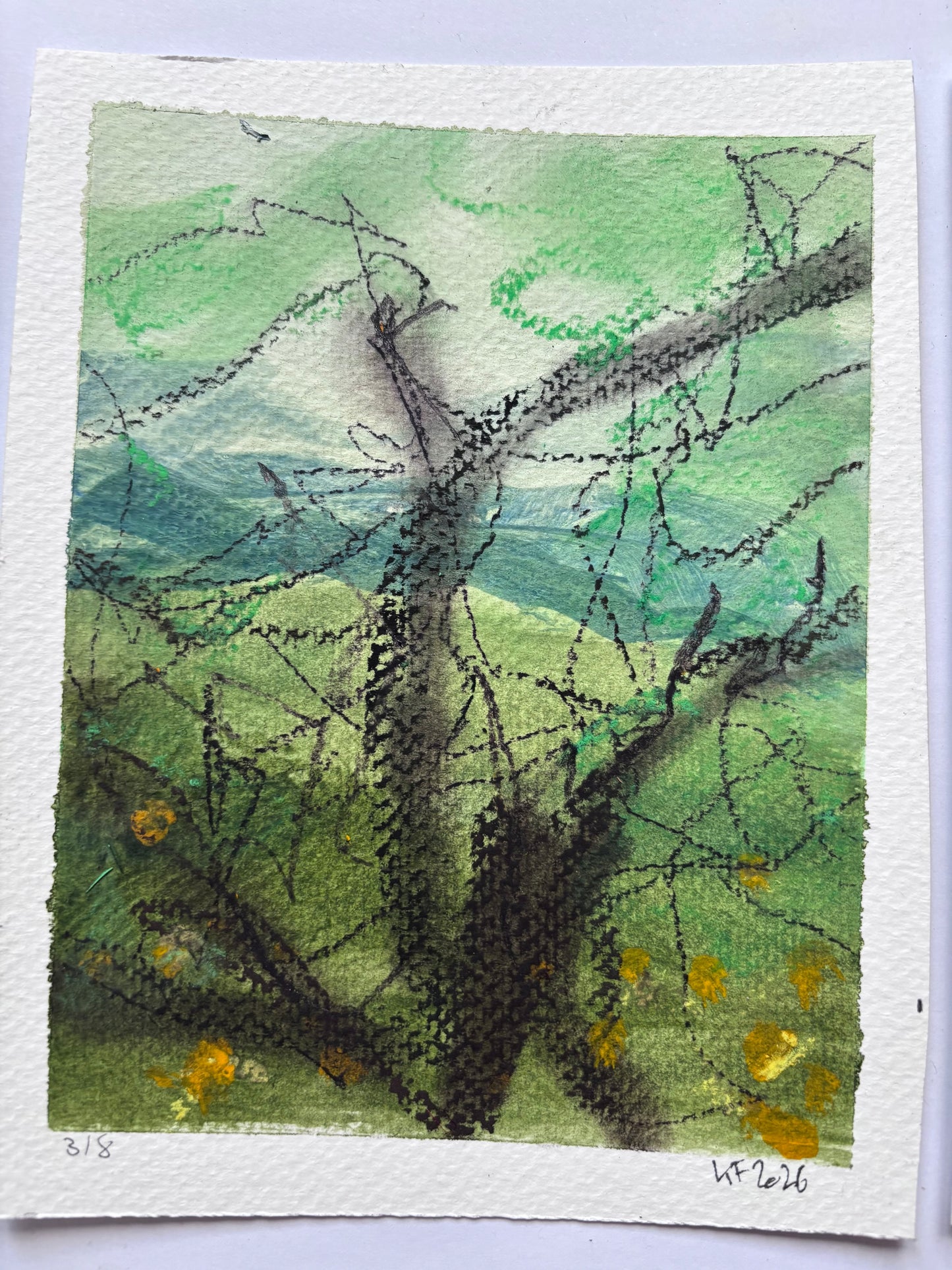 Landscape trees 1-8
