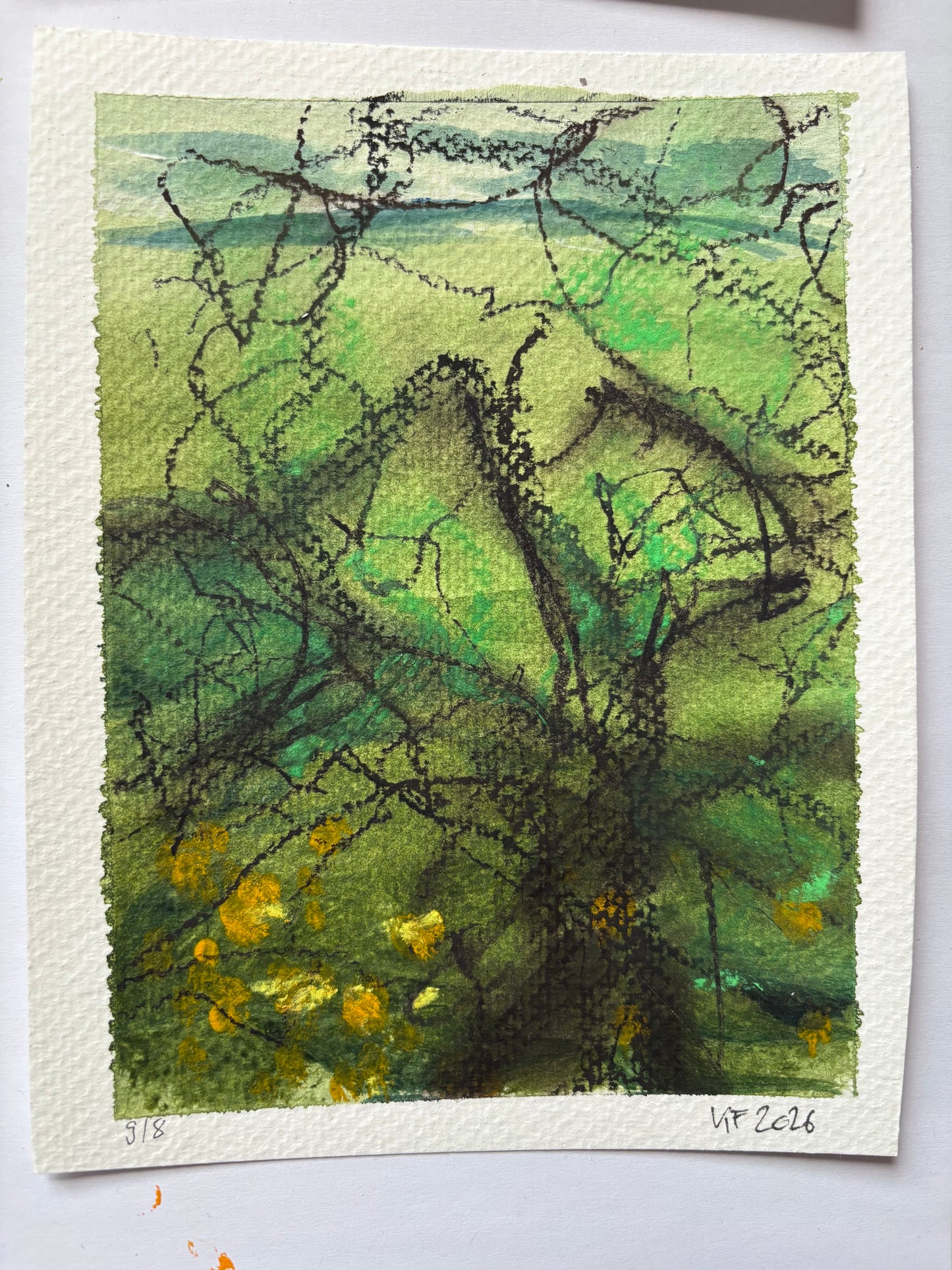 Landscape trees 1-8