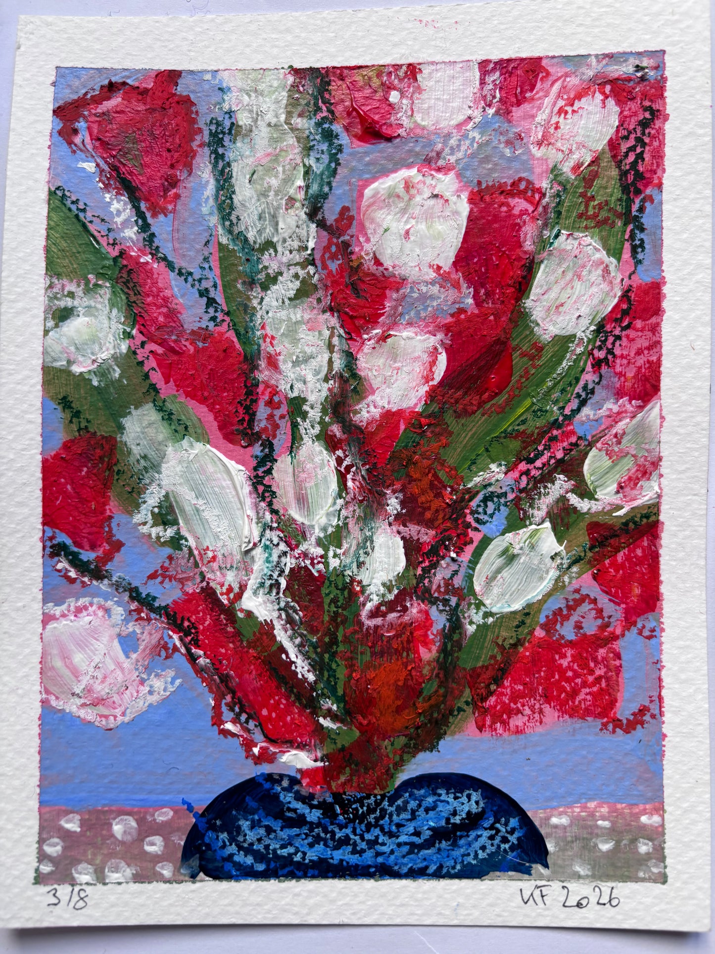 A Bunch of Gladioli 1-8