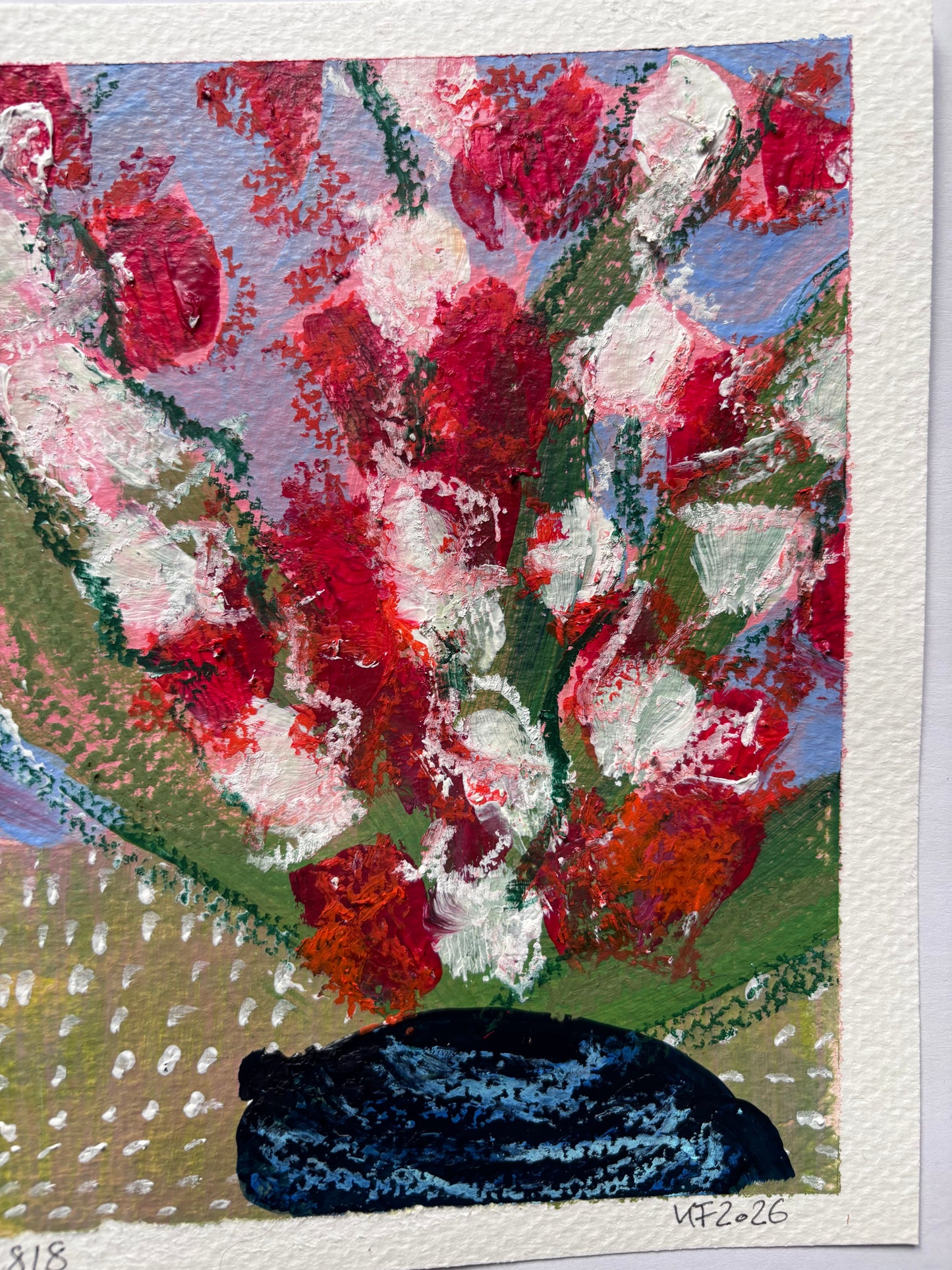 A Bunch of Gladioli 1-8